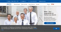 Desktop Screenshot of iroc.ch